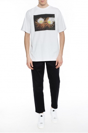 T-shirt z motywem kwiatowym, zdjęcie 2 T-shirt z motywem kwiatowym od MSGM